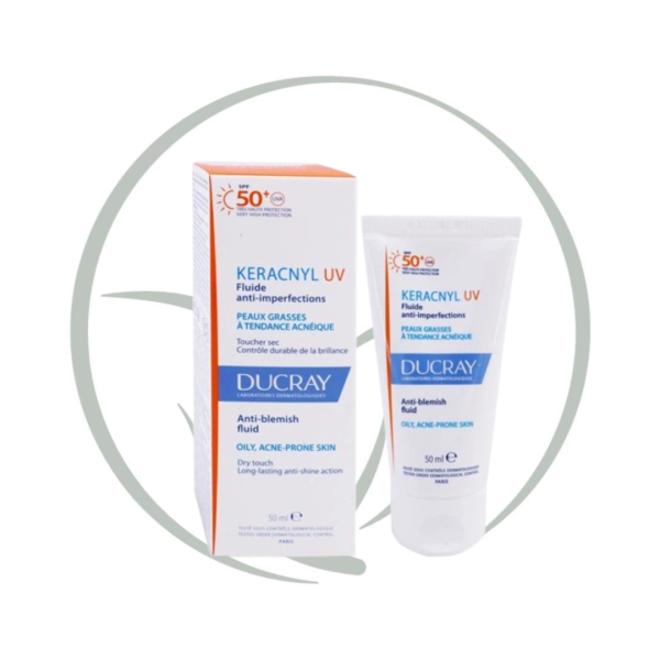 DUCRAY KERACNYL UV FLUIDE ANTI-IMPERFECTIONS SPF50+ 50ML