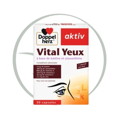 DOPPELHERZ AKTIV VITAL YEUX 30 COMPRIMES