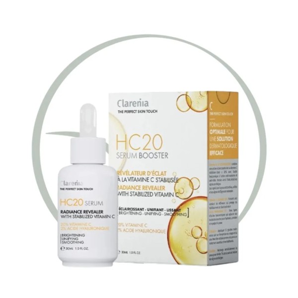 CLARENIA HC20 SERUM BOOSTER A LA VITAMINE C 30ML
