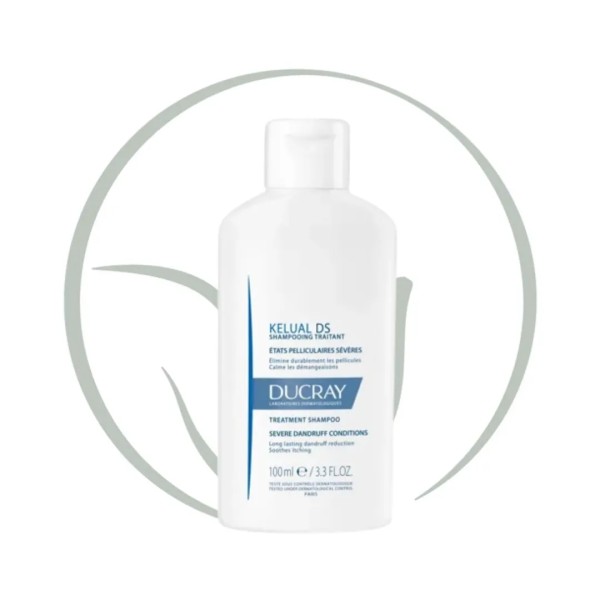 DUCRAY KELUAL DS SHAMPOOING TRAITANT ANTI PELLICULAIRE 100ML