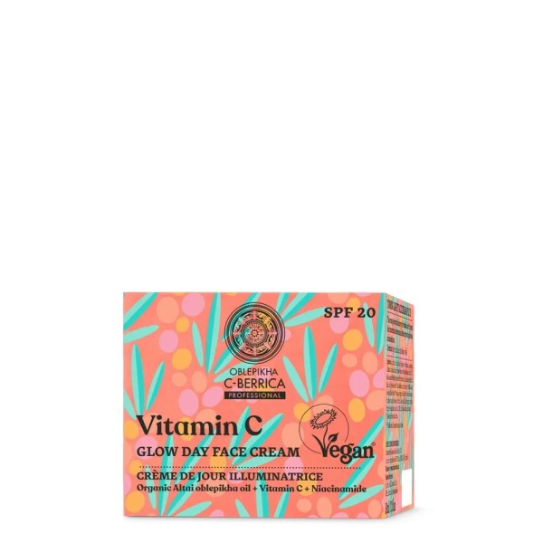 NATURA SIBÉRICA Crème de Jour Vitamine C Illuminatrice Hydratante Visage