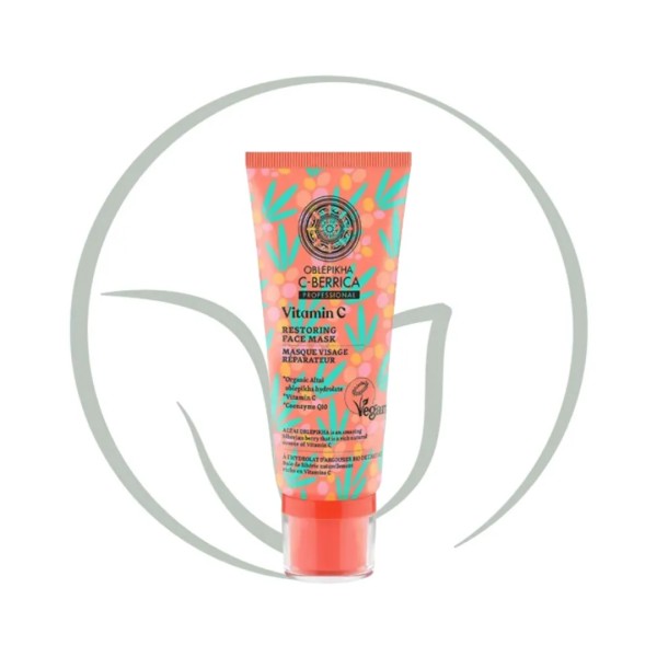 NATURA SIBERICA C-BERRICA MASQUE VISAGE REPARATEUR VITAMINE C 100ML