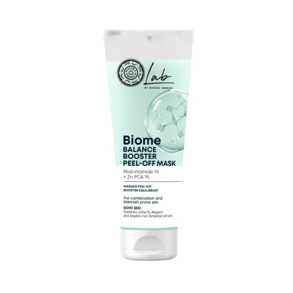 NATURA SIBÉRICA BIOME LAB Masque Peel-Off Booster Equilibrant 75ML