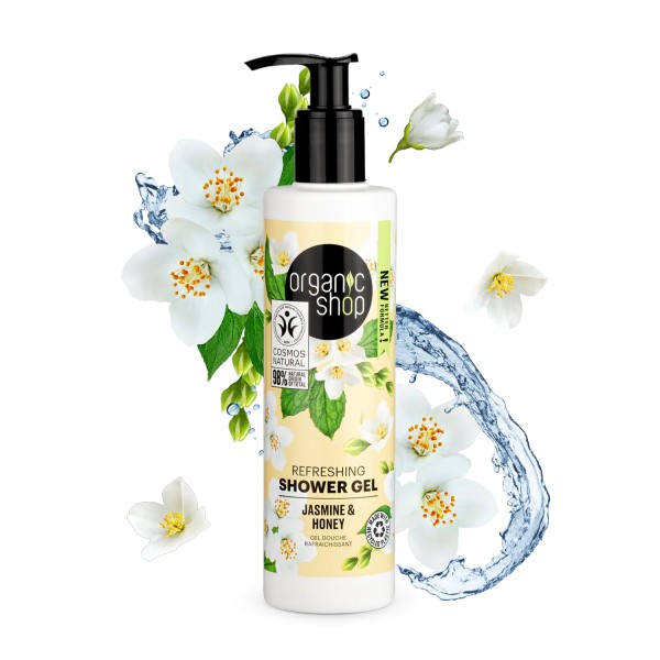 NATURA SIBÉRICA ORGANIC SHOP GEL DOUCHE JASMIN ET MIEL 280ML