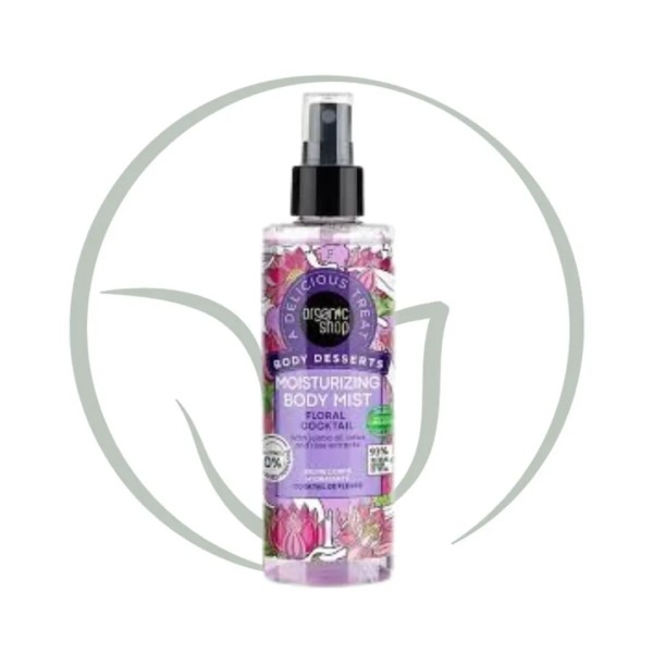 NATURA SIBÉRICA ORGANIC SHOP BRUME CORPORELLE HYDRATANTE COCKTAIL FLORAL 200ml