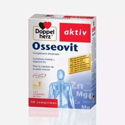 DOPPELHERZ AKTIV OSSEOVIT 30 COMPRIMES