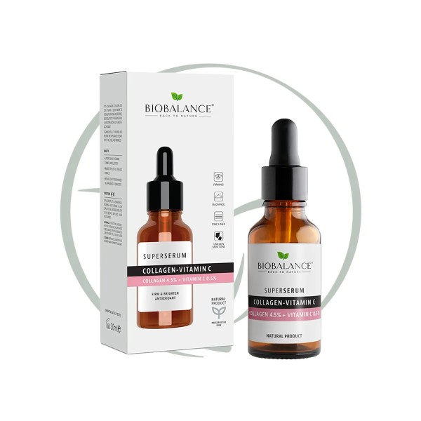 BIOBALANCE SUPER SERUM COLLAGENE MARIN + VIT C 30ml