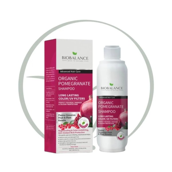 BIOBALANCE ORGANIC SHAMPOOING GRENADE 330ML