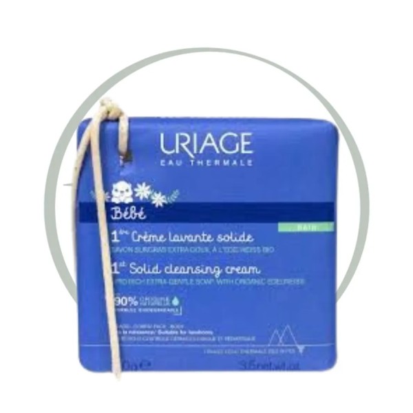 URIAGE BEBE - 1ERE CREME LAVANTE SOLIDE 100Gr