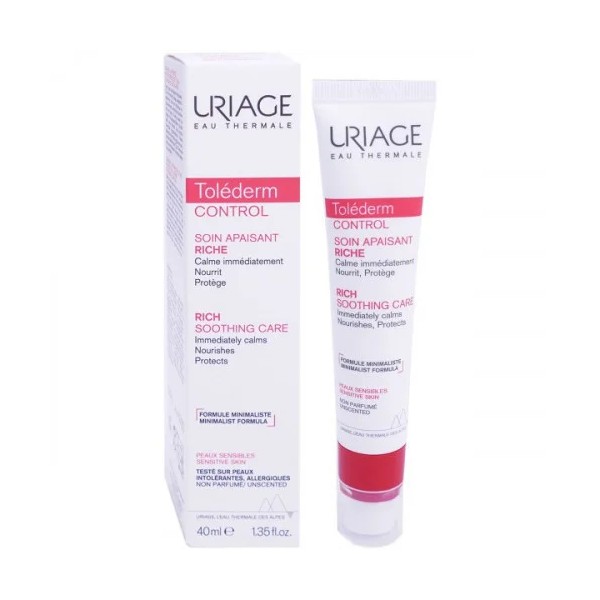 URIAGE TOLEDERM CONTROL SOIN APAISANT CREME RICHE 40ML