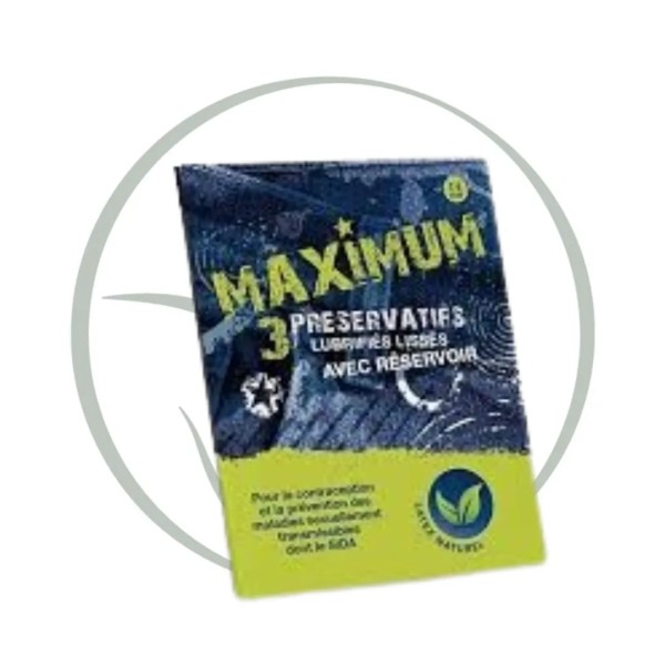 MAXIMUM PRESERVATIF NATUREL BT/3