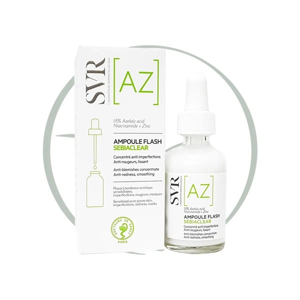 SVR SEBIACLEAR AMPOULE AZ FLASH ANTI IMPERFECTIONS 30ML