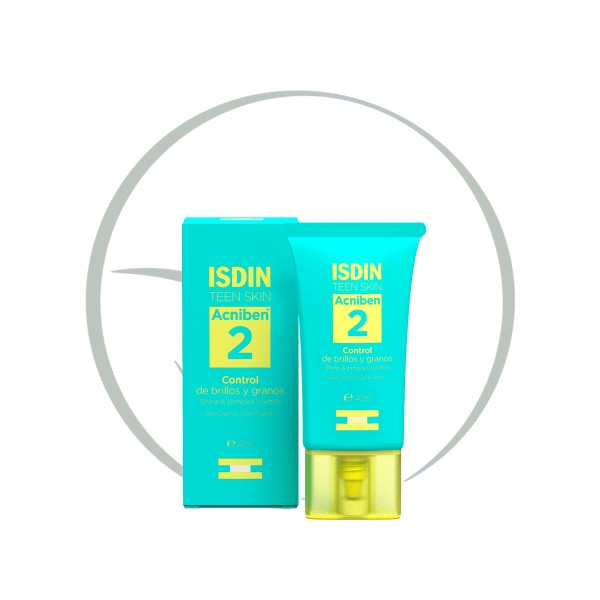 ISDIN ACNIBEN GEL CREME CONTROLE BRILLANCE ET BOUTONS 40ML