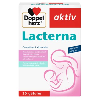 DOPPELHERZ AKTIV LACTERNA 30 GELULES