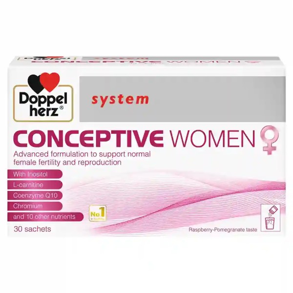 DOPPELHERZ SYSTEM CONCEPTIVE WOMAN 30 SACHETS