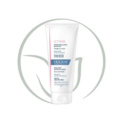 DUCRAY ICTYANE CREME EMOLLIENTE NUTRITIVE 200ML