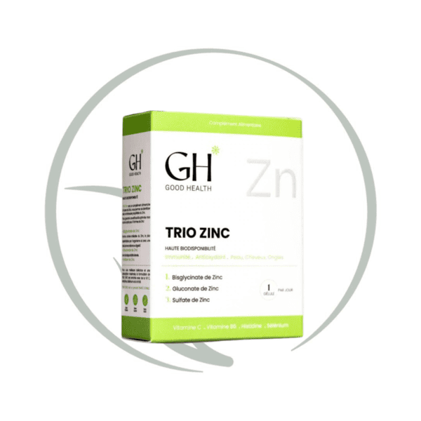 GOOD HEALTH TRIO ZINC 30 GELULES