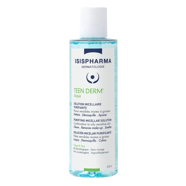 ISISPHARMA TEEN DERM AQUA SOLUTION MICELLAIRE 250ML