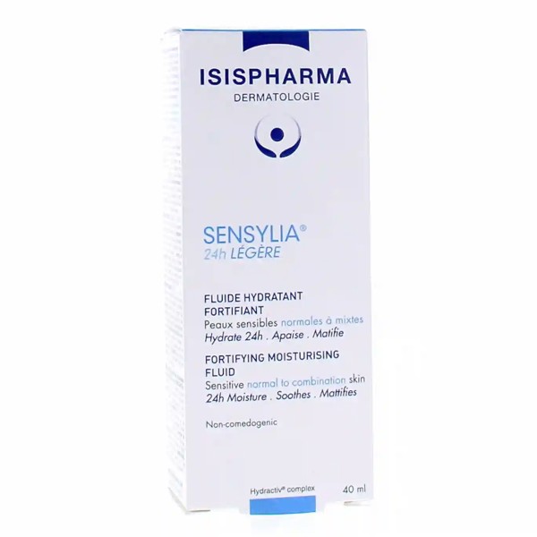 ISISPHARMA SENSYLIA FLUIDE HYDRATANT FORTIFIANT 24H LEGERE 40ML