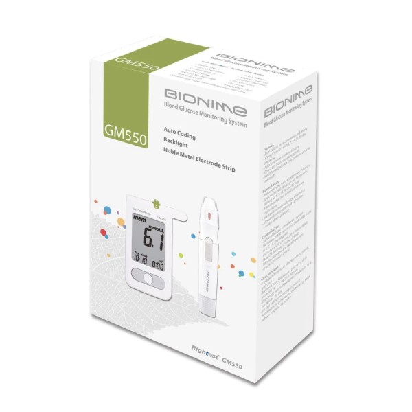 BIONIME LECTEUR DE GLYCEMIE GM550