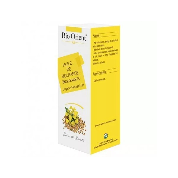 BIO ORIENT HUILE DE MOUTARDE BIOLOGIQUE 10ML