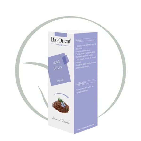 BIO ORIENT HUILE DE LIN 90ML