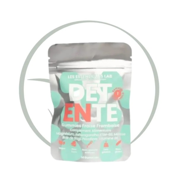 LES ESSENTIELLES LAB DETENTE ANTI-STRESS 14 GUMMIES