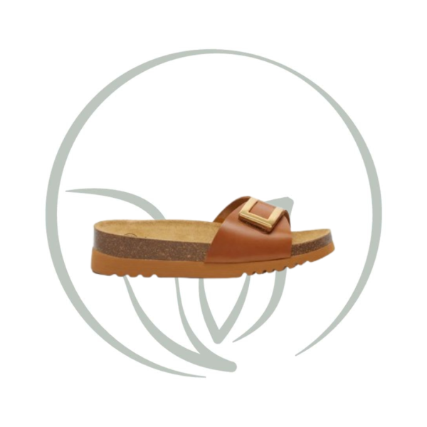 SCHOLL MONTEREY MULE COGNAC