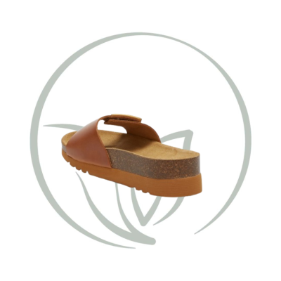 SCHOLL MONTEREY MULE COGNAC