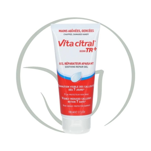 VITA CITRAL SOIN TR+ GEL RÉPARATEUR APAISANT MAINS ABÎMÉES GERCÉES 100ML