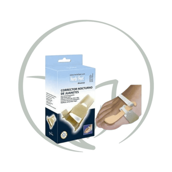HERBI FEET CORRECTEUR ORTHÈSE DE NUIT D’HALLUX VALGUS L 12.750.8