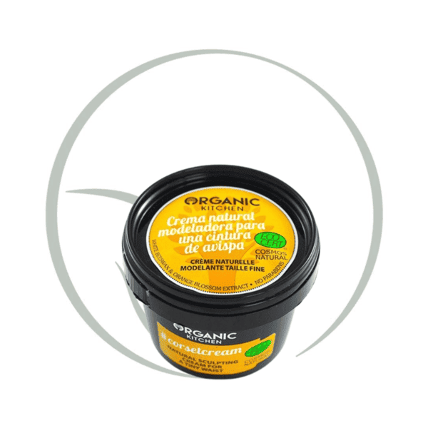 ORGANIC KITCHEN CRÈME MODELANTE NATURELLE POUR UNE TAILLE DE GUÊPE