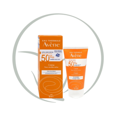 AVENE CREME SOLAIRE SPF50+ HYDRATATION 8H, FINI INVISIBLE 50ML