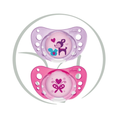 CHICCO SUCETTE PHYSIOFORMA AIR 6-16M ROSE/MAUVE