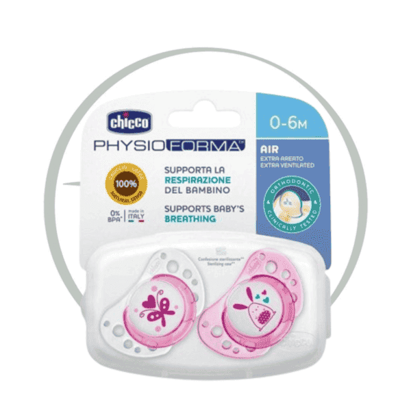 CHICCO SUCETTE PHYSIOFORMA AIR 0- 6M