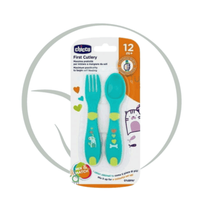 CHICCO COUVERT FIRST CUTLERY 12M+