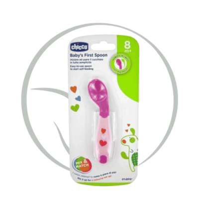 CHICCO BABY'S FIRST SPOON - CUILLERE SILICONE 8M+