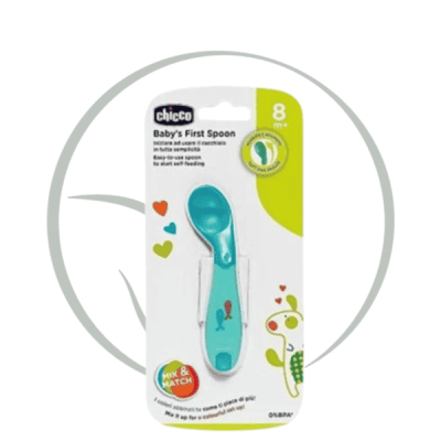 CHICCO BABY'S FIRST SPOON - CUILLERE SILICONE 8M+