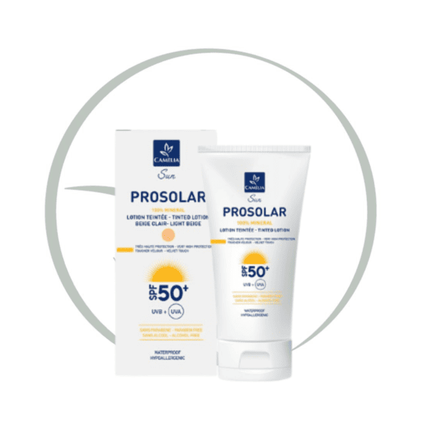 CAMELIA PROSOLAR LOTION BEIGE CLAIR SPF 50+ 50ML