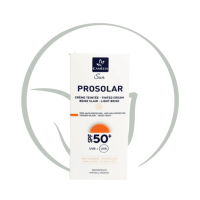 CAMELLIA PROSOLAR CREME BEIGE CLAIR SPF 50+ 50ML