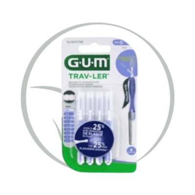GUM TRAV-LER BROSSETTE INTERDENTAIRE  X4 0.6MM 1312