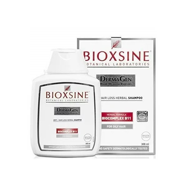 BIOXSINE - SHAMPOOING AUX HERBES ANTI-CHUTE CHEVEUX GRAS 300ML