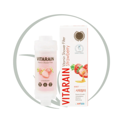 VITARAIN FILTRE DE DOUCHE À LA VITAMINE À LA FRAISE
