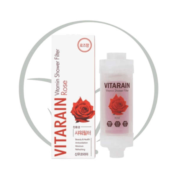 VITARAIN FILTRE DE DOUCHE À LA VITAMINE À LA ROSE
