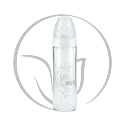 NUK BIBERON VERRE NEW CLASSIC 0-6M 240ML