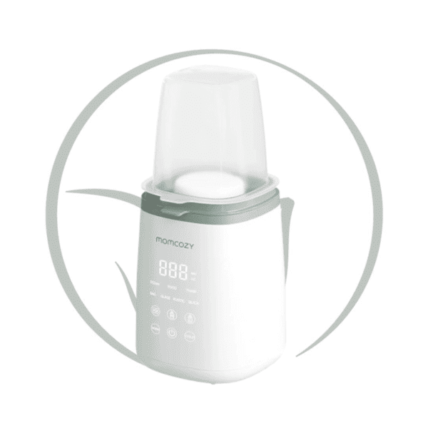 MOMCOZY CHAUFFE-BIBERON STÉRILISATEUR INTELLIGENT 6EN1