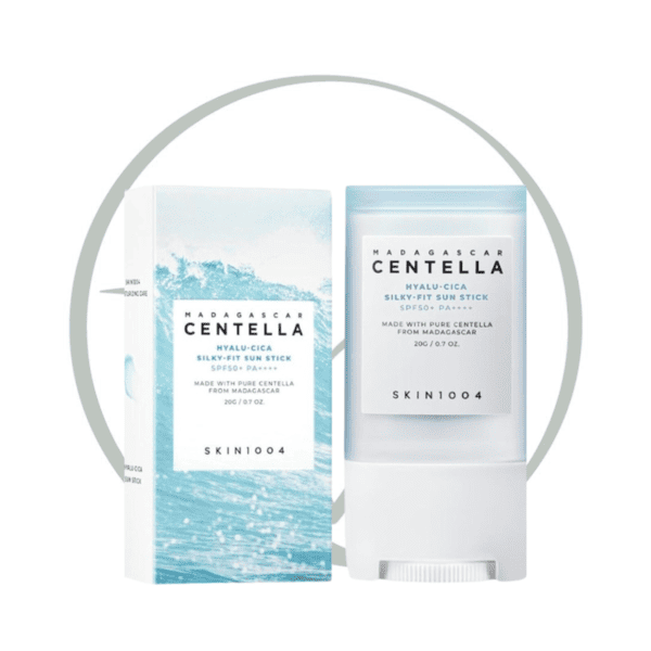 SKIN1004 MADAGASCAR CENTELLA HYALU CICA SILKY FIT SUN STICK SPF 50+ PA++++ 20G
