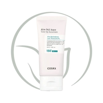 COSRX ALOE 54.2 AQUA TONE UP SUNSCREEN 50ML