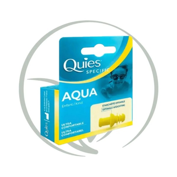 QUIES PROTECTION AUDITIVE AQUA ENFANT 1 PAIRE