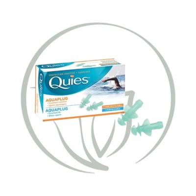 QUIES AQUAPLUG PROTECTION AUDITIVE NATATION SILICONE